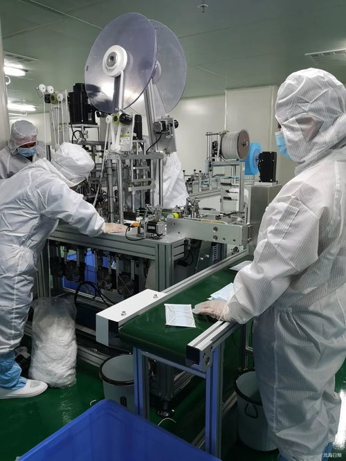 日產(chǎn)量可達86萬只 北海又一口罩生產(chǎn)線試投產(chǎn)